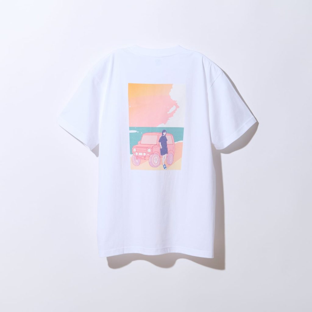 海辺で休憩Tシャツ